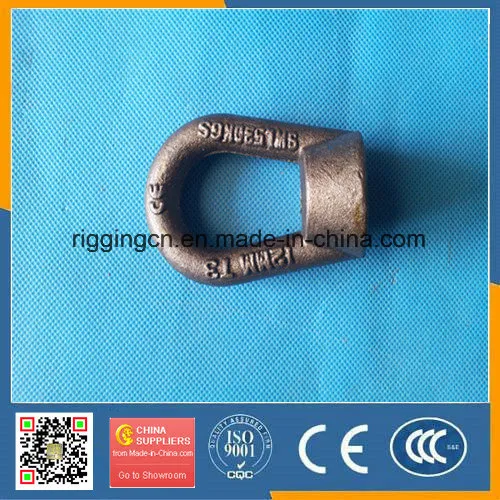 BS 4278L Shoulder Ring Nut Long Eye Bolt with Oil Surface