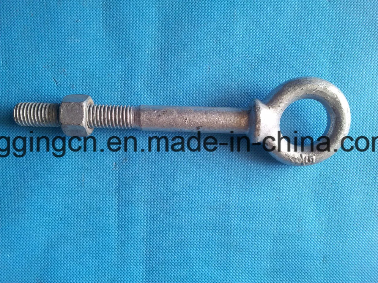 BS 4278L Shoulder Ring Nut Long Eye Bolt with Oil Surface