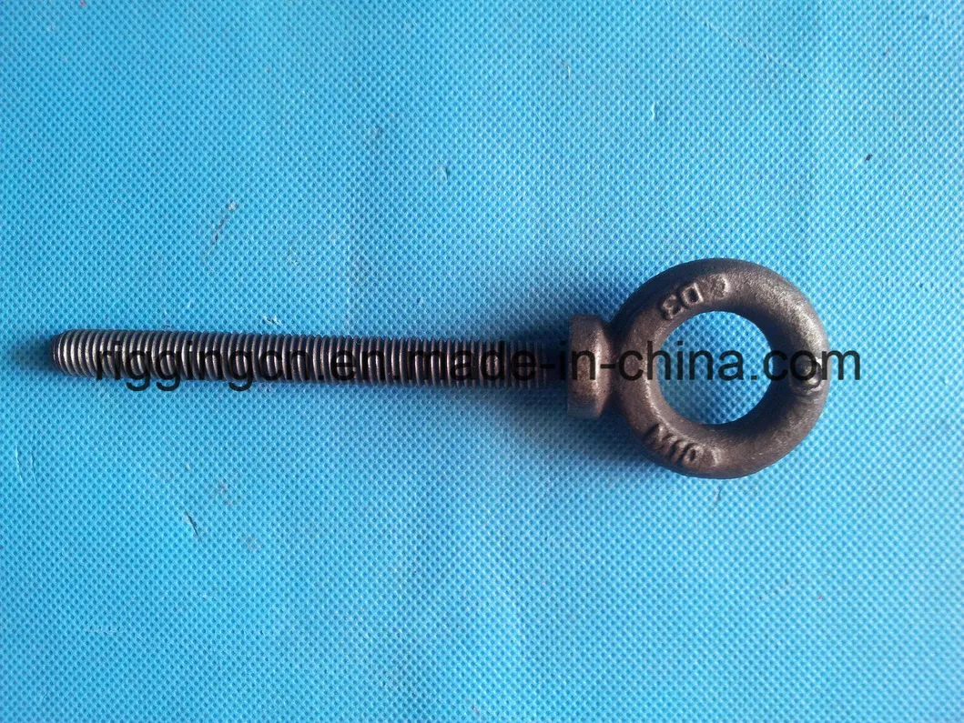 BS 4278L Shoulder Ring Nut Long Eye Bolt with Oil Surface