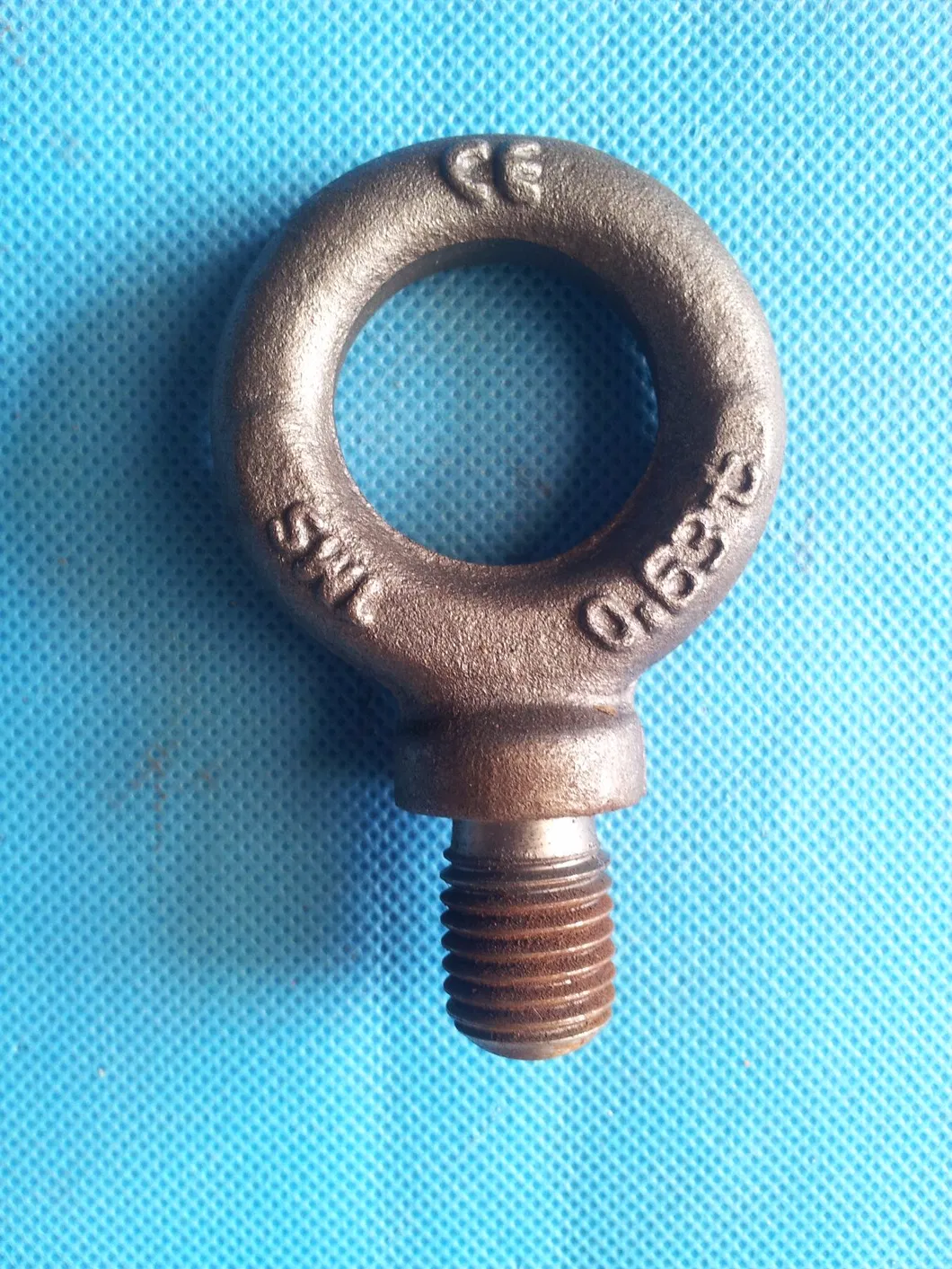 BS 4278L Shoulder Ring Nut Long Eye Bolt with Oil Surface