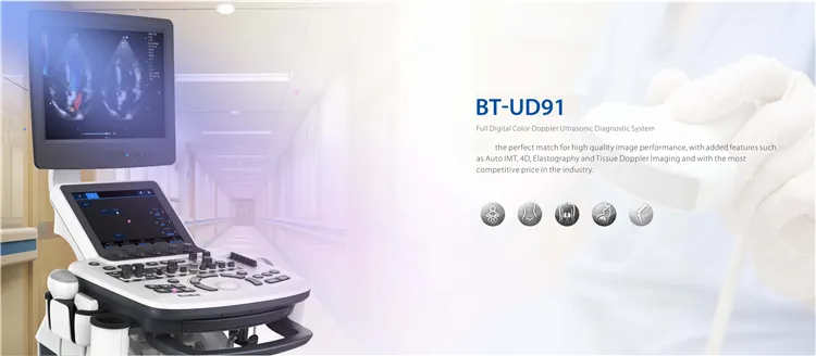 Bt-Ud91 Full Digital Color Doppler System Portable Ultrasound Machine