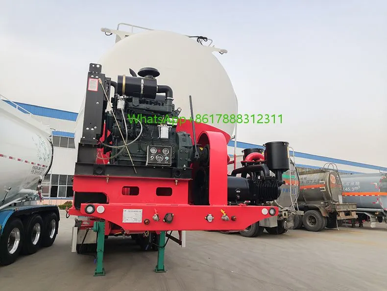 Bulk Cement Tank Semi Trailer Cement Trailers for Sale