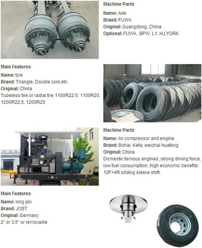 Bulk Cement Tanker Trailer 3 Axle Bulk Cement Tank Semi Trailer for Sale