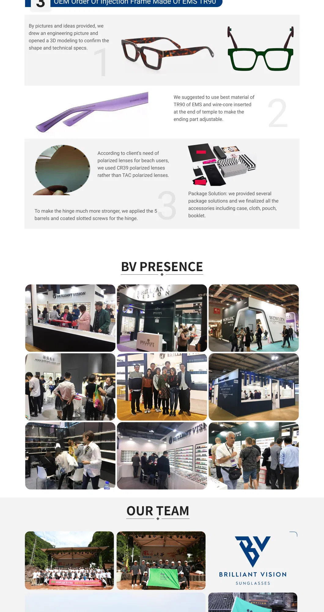 BV Light-Colored Sunglasses Unisex UV400 Fashion Sunglasses Business Style Acetate Sunglasses