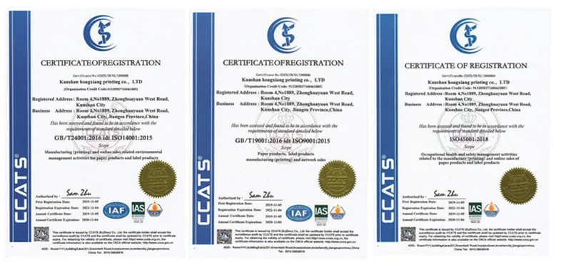 Carbonless Paper Small Size NCR Paper Q161230