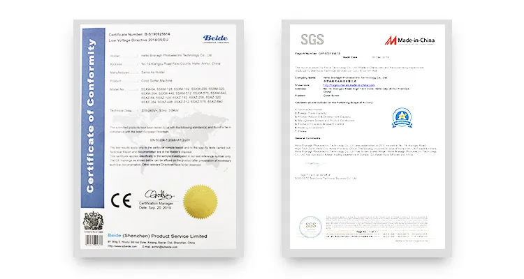 CCD White Rice Color Sorter Machine Rice Sorting Rice Selector