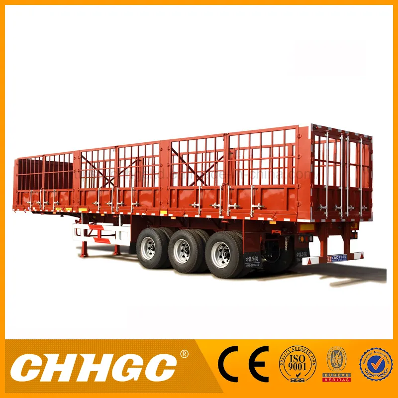 Chhgc Van-Type Truck Cargo Semi-Trailer