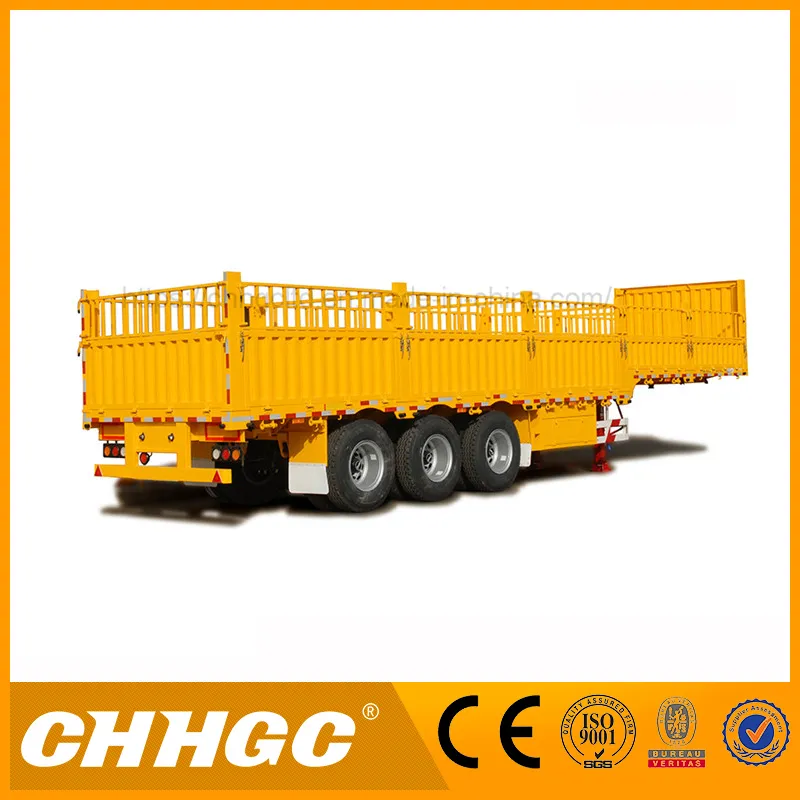 Chhgc Van-Type Truck Cargo Semi-Trailer