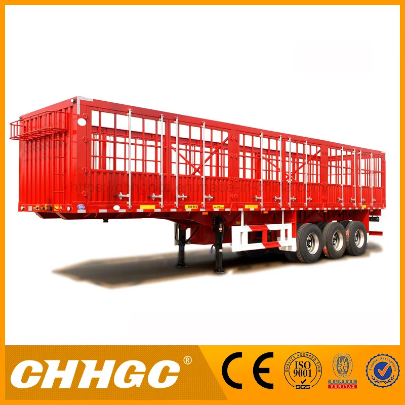 Chhgc Van-Type Truck Cargo Semi-Trailer