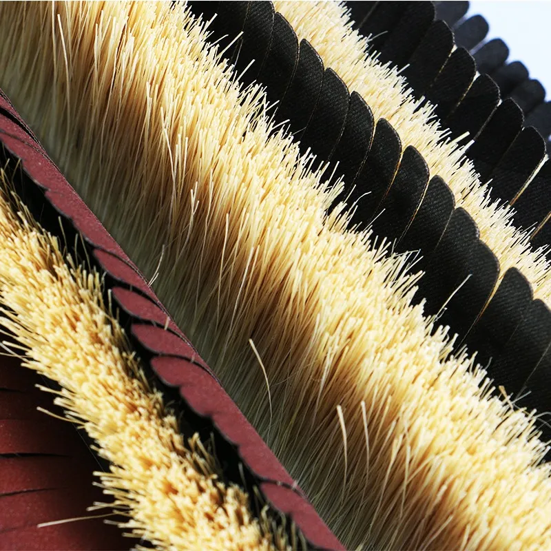 China Anhui Sisal Sandpaper Polishing Roller Brush Sanding Drums Brush for Wooden Furniture