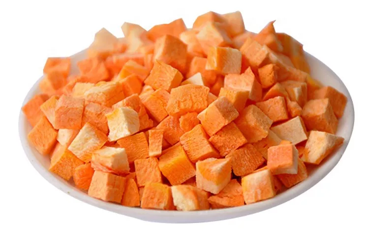 China Freeze Dried Fd Carrot Dice Vegetables
