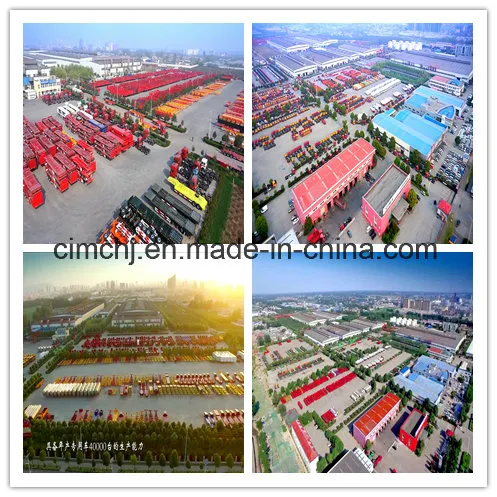 Cimc Huajun 3axle U-Cargo Tipping Trailer