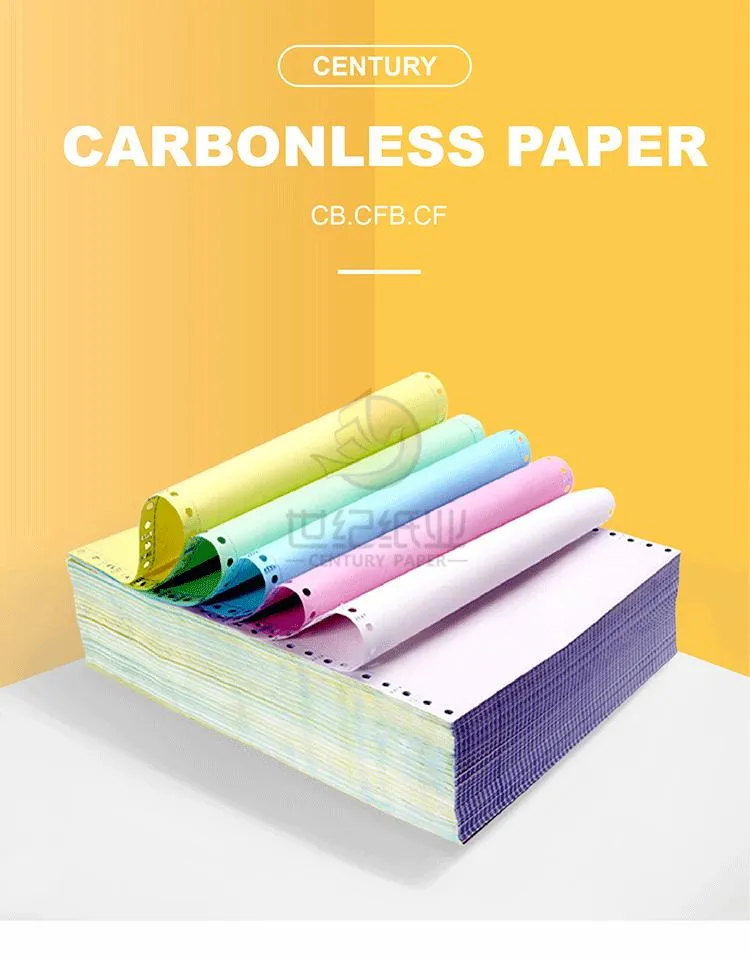 Color Packing Jhe Carbonless NCR Paper Roll