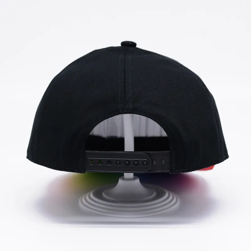 Custom Flat Hat for Adults Fashion Cotton Printed Cap Snapback Cap