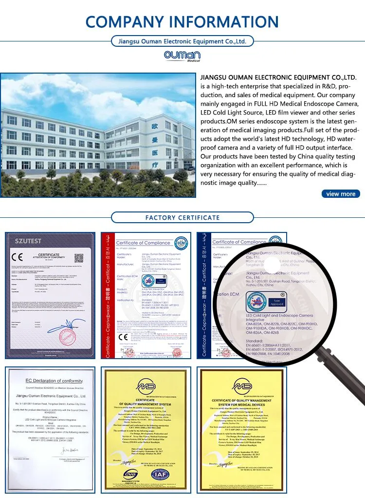 Custom High Quality Endoscope Camera Imaging System Ent Treatment Unit