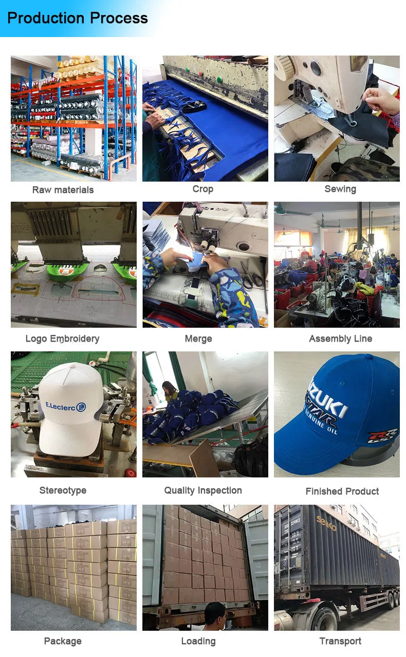 Customized Promotional Custom Embroidery or Printing Baseball Cap