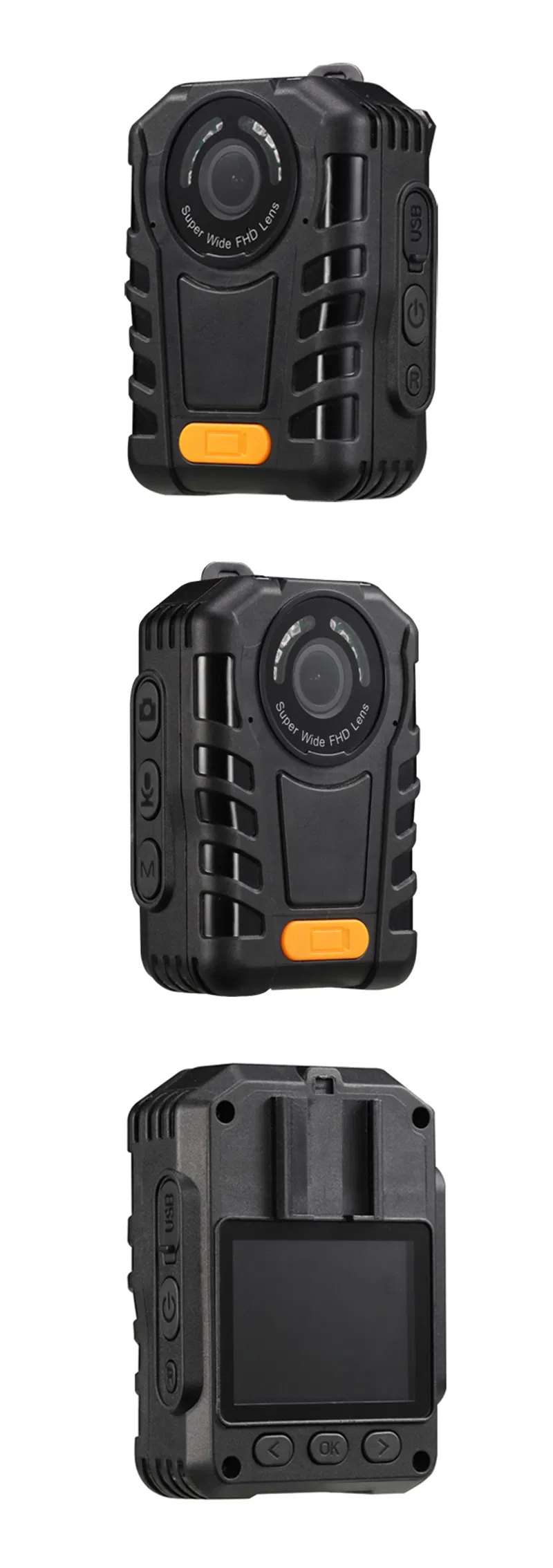 Digital Police Wearable Security Video Camera Support One-Button-Recording