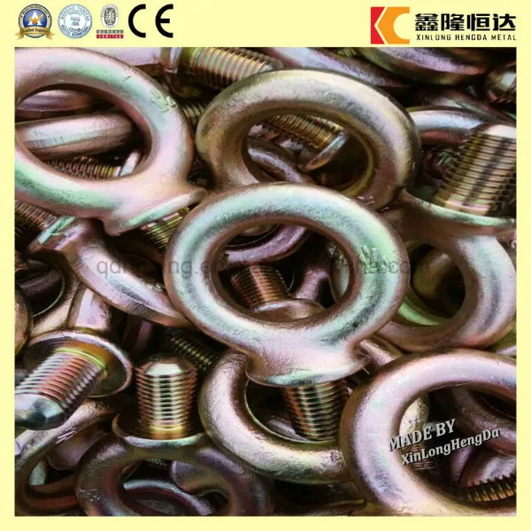 DIN580 DIN582 JIS 1168 B JIS 1169 B Eye Bolt