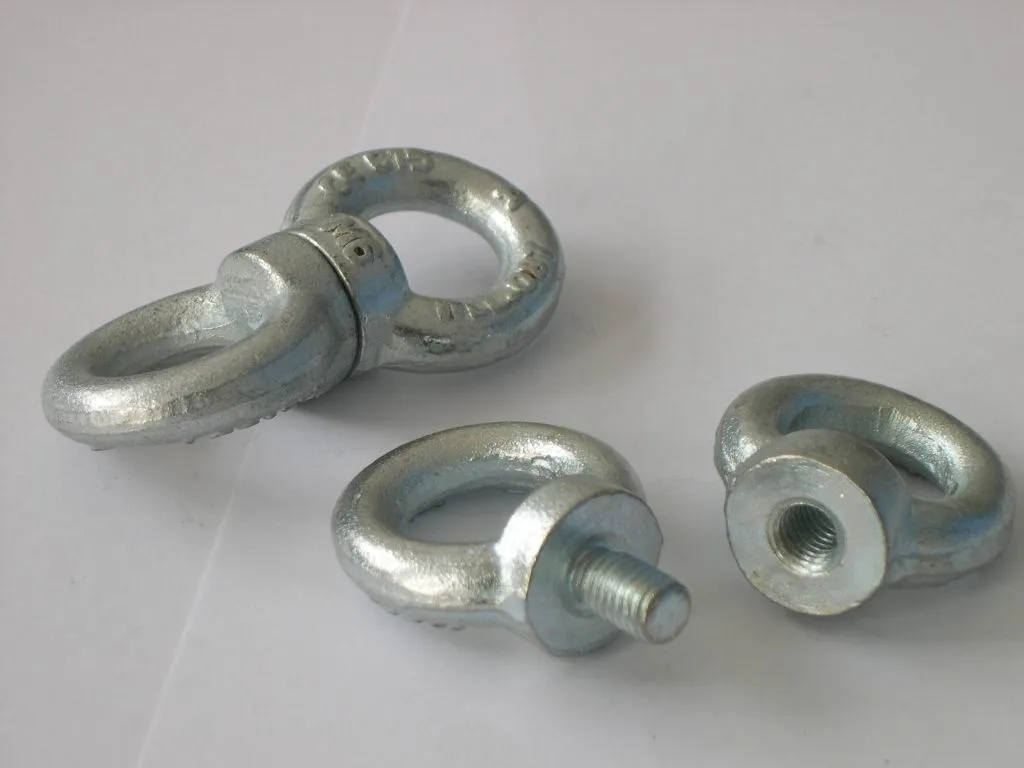 DIN580 Galvanized Hot Forged Liting Eye Bolt / Nut/Screw