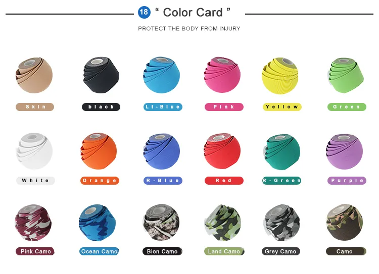 Discount Waterproof Physio Therapy Recovery Elastic Cotton 5cm X 5m Muscle Athletic Support Precut Kinesiology Sports Tape for Pain Relief