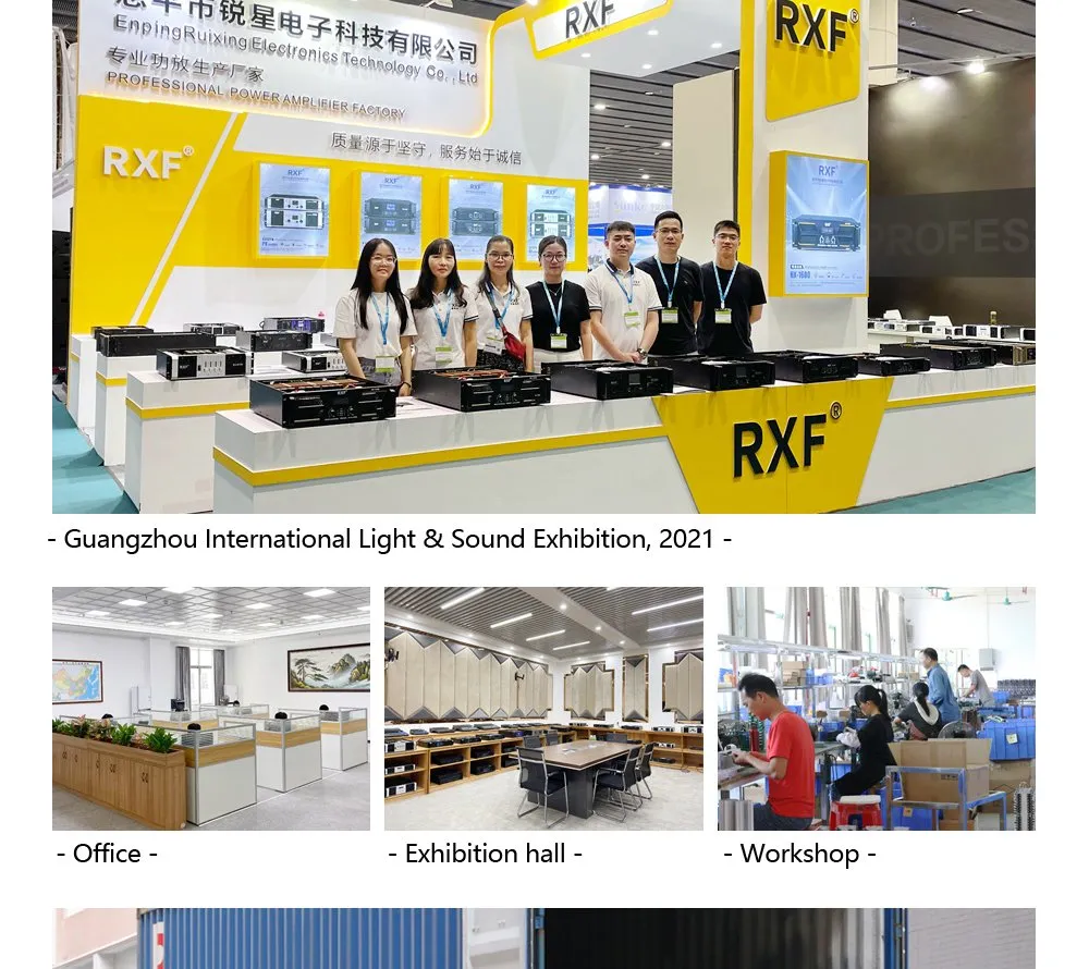 DJ-480 800W*4 Professional Audio Power Amplifier for Outdoor Performance