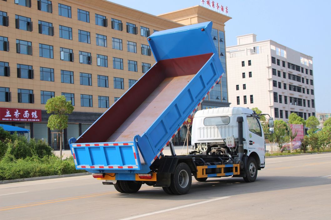 Dongfeng 4X2 4X4 3tons 4tons Full Wheel Drirving Mini Small Dump Tipper Truck for off Road Used Desert Tires Can Be Added off-Road