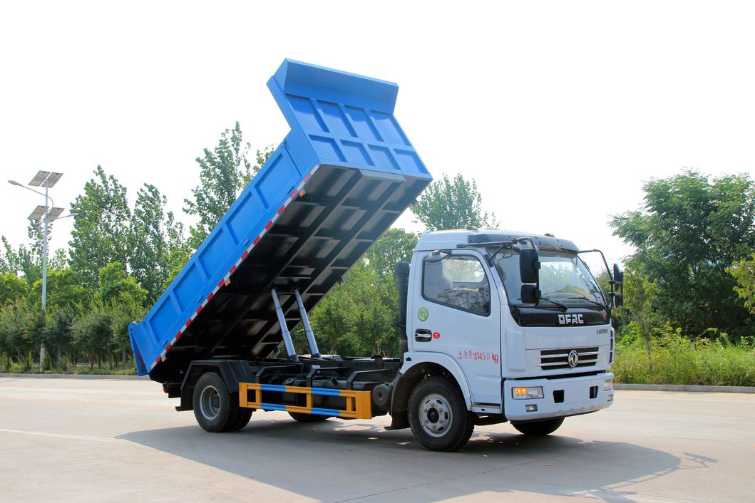 Dongfeng 4X2 4X4 3tons 4tons Full Wheel Drirving Mini Small Dump Tipper Truck for off Road Used Desert Tires Can Be Added off-Road