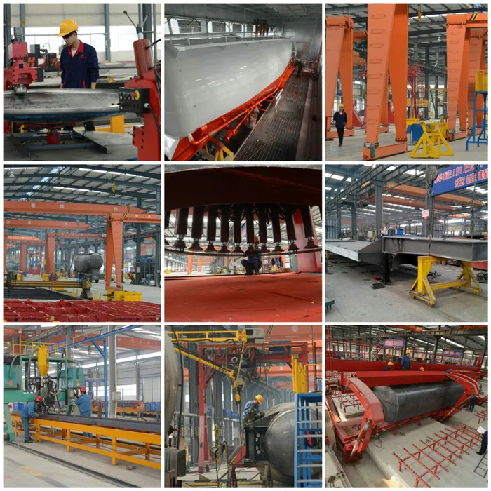 Dry Powder Bulk Cement Material Tanker Semi Trailer