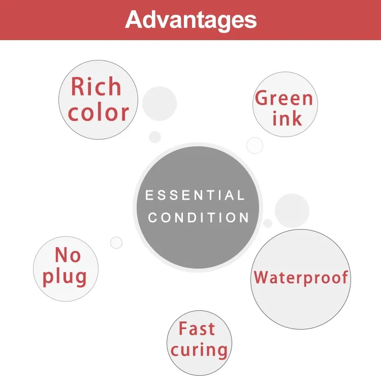 Eco Solvent Ink for Epson Dx4 Dx5 Dx7 Printhead Printing Ink