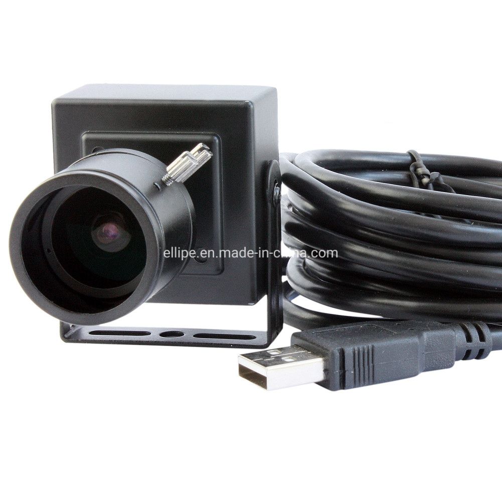 Elp 1280*720p Webcam CCTV USB Camera Module Mjpeg 30fps Ov9712 USB Camera with 2.8-12mm Varifocal Lens