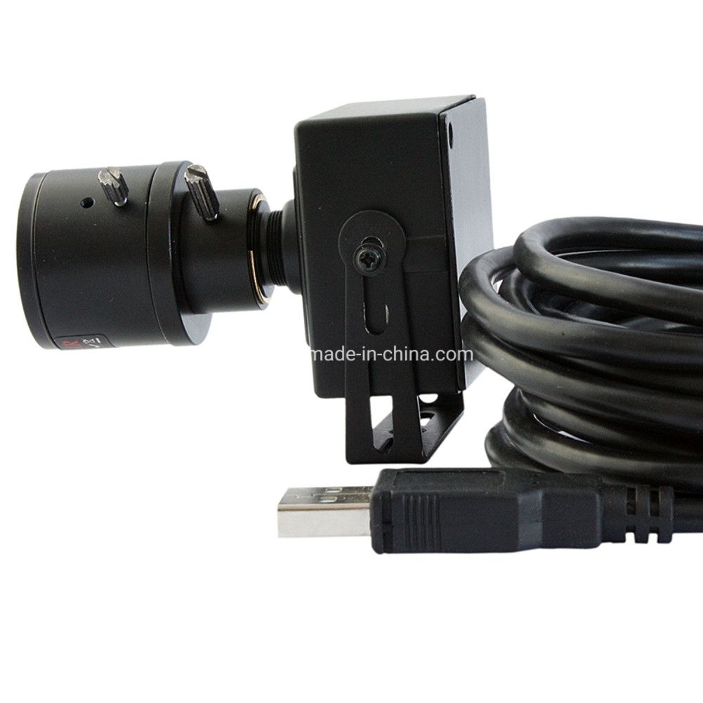 Elp 1280*720p Webcam CCTV USB Camera Module Mjpeg 30fps Ov9712 USB Camera with 2.8-12mm Varifocal Lens