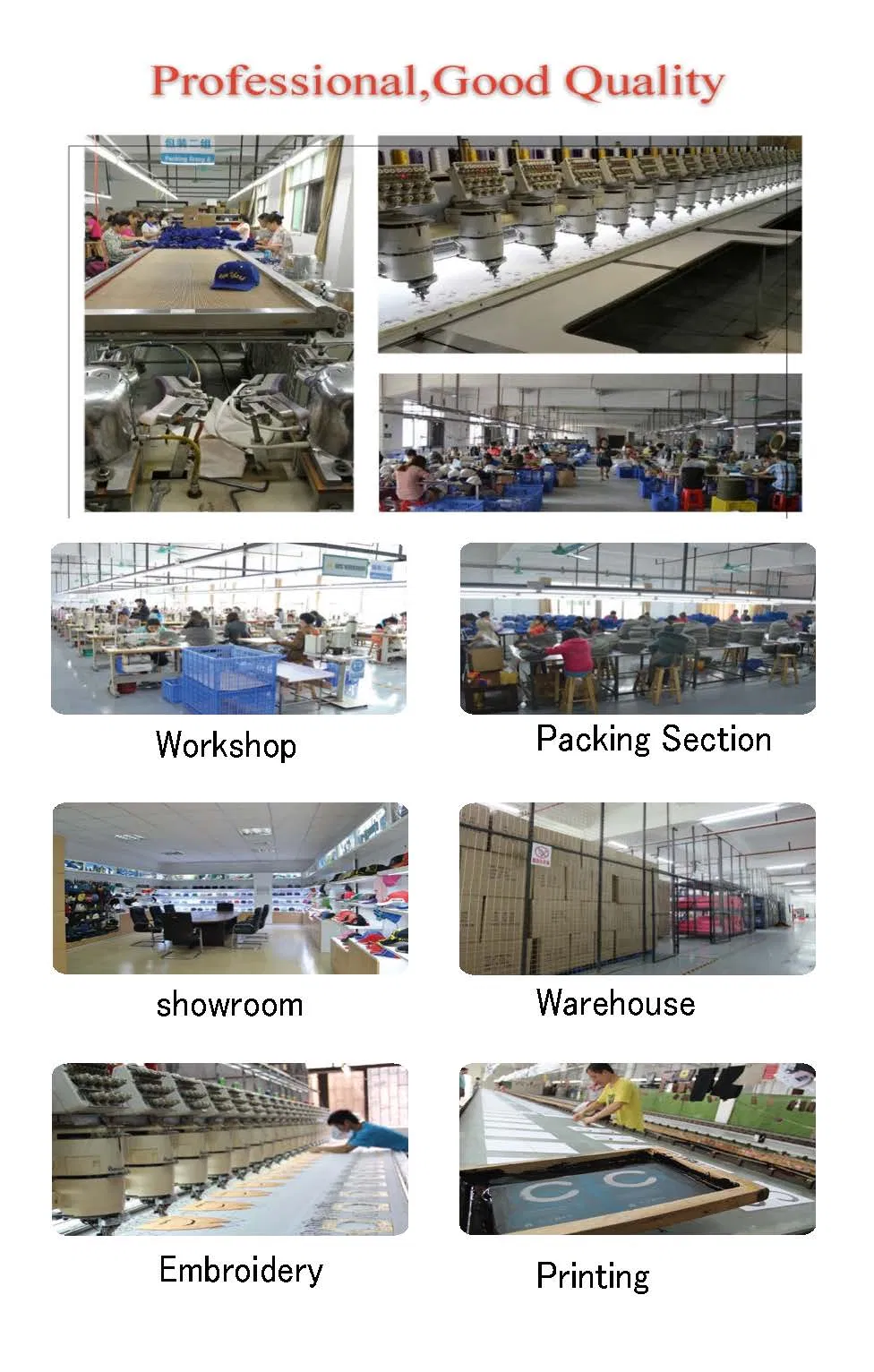 Embroidered Flat Snapback Cap Sports Hat Fashion Headwear