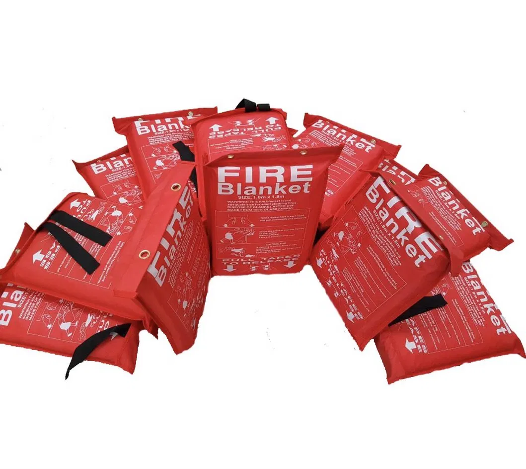 En1869 Certificate Emergency Fire Resistance Fire Blanket for Home Safety