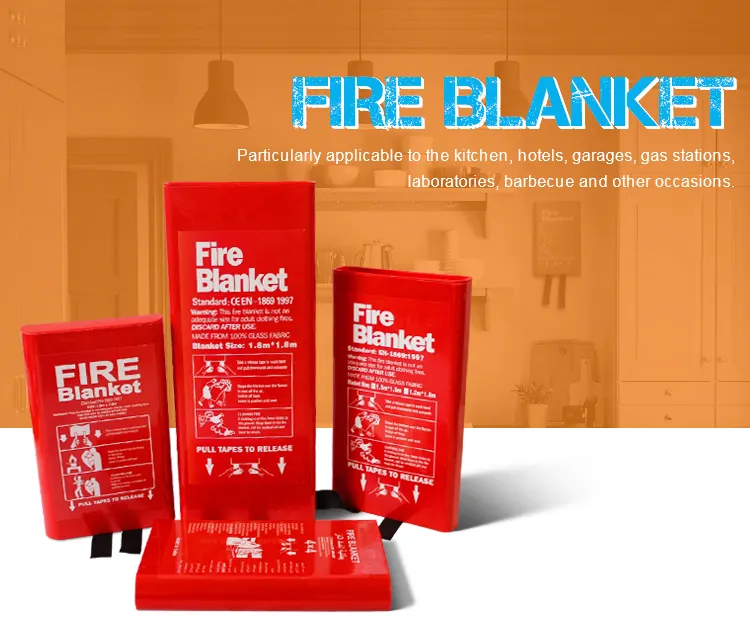 En1869 Fire Blanket Emergency Survival Fire Shelter Safety Blanket