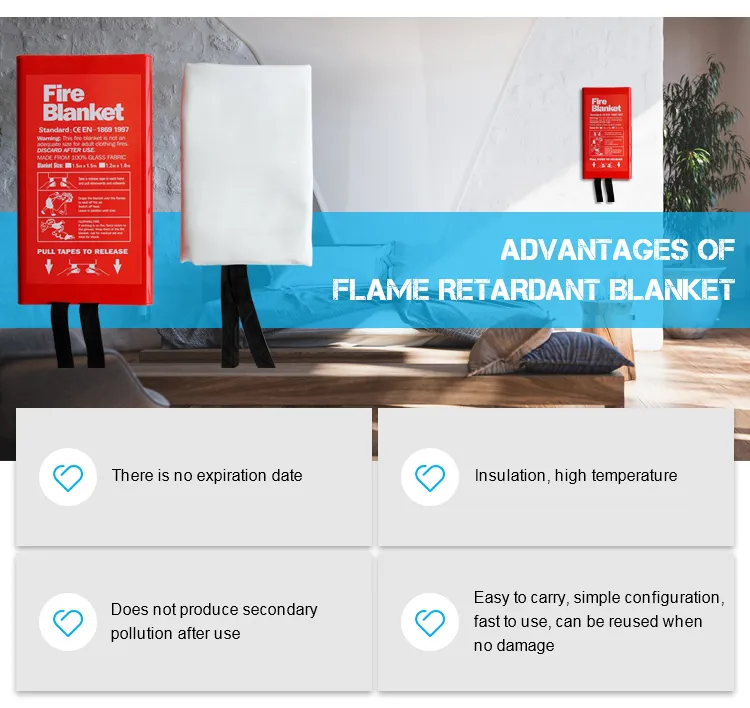 En1869 Fire Blanket Emergency Survival Fire Shelter Safety Blanket