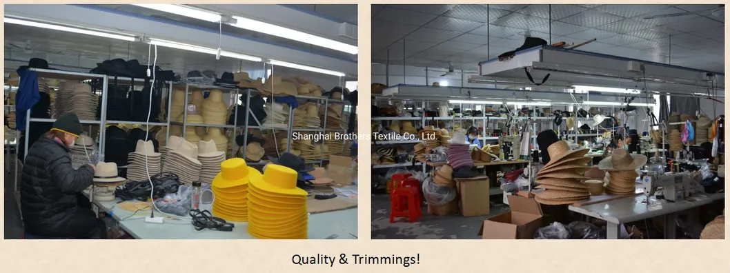 Fashion Wool Polyester Felt Fedora Hats