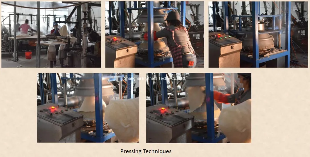 Fashion Wool Polyester Felt Fedora Hats