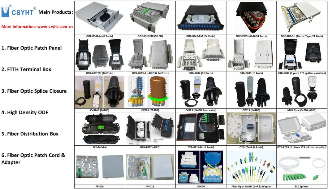 Fiber Optic Dome Closure 12 24 48 Cores Optical Fiber Joint Box for FTTH Gpon FTTX