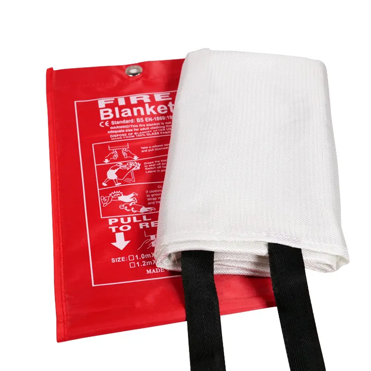 Fire Blanket for Emergency Survival Fiberglass Fire Emergency Blanket Fire Shelter Safety Cover