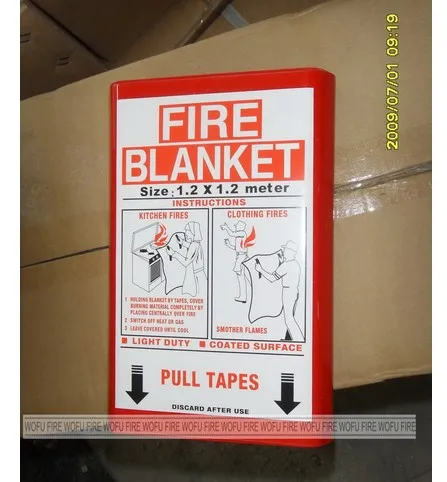 Fire Fighting Escape Used Fire Blanket