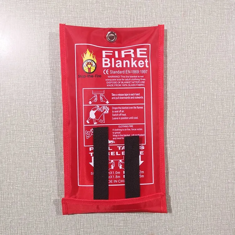 Fire Resistant Composite Emergency Survival Glass Fiber Fire Blanket