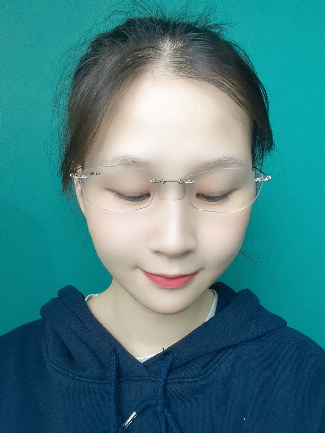 Folding Frameless Reading Glasses Super Light Weight 10g Stainless Still Comfortable Folding Glasses Premium Quality