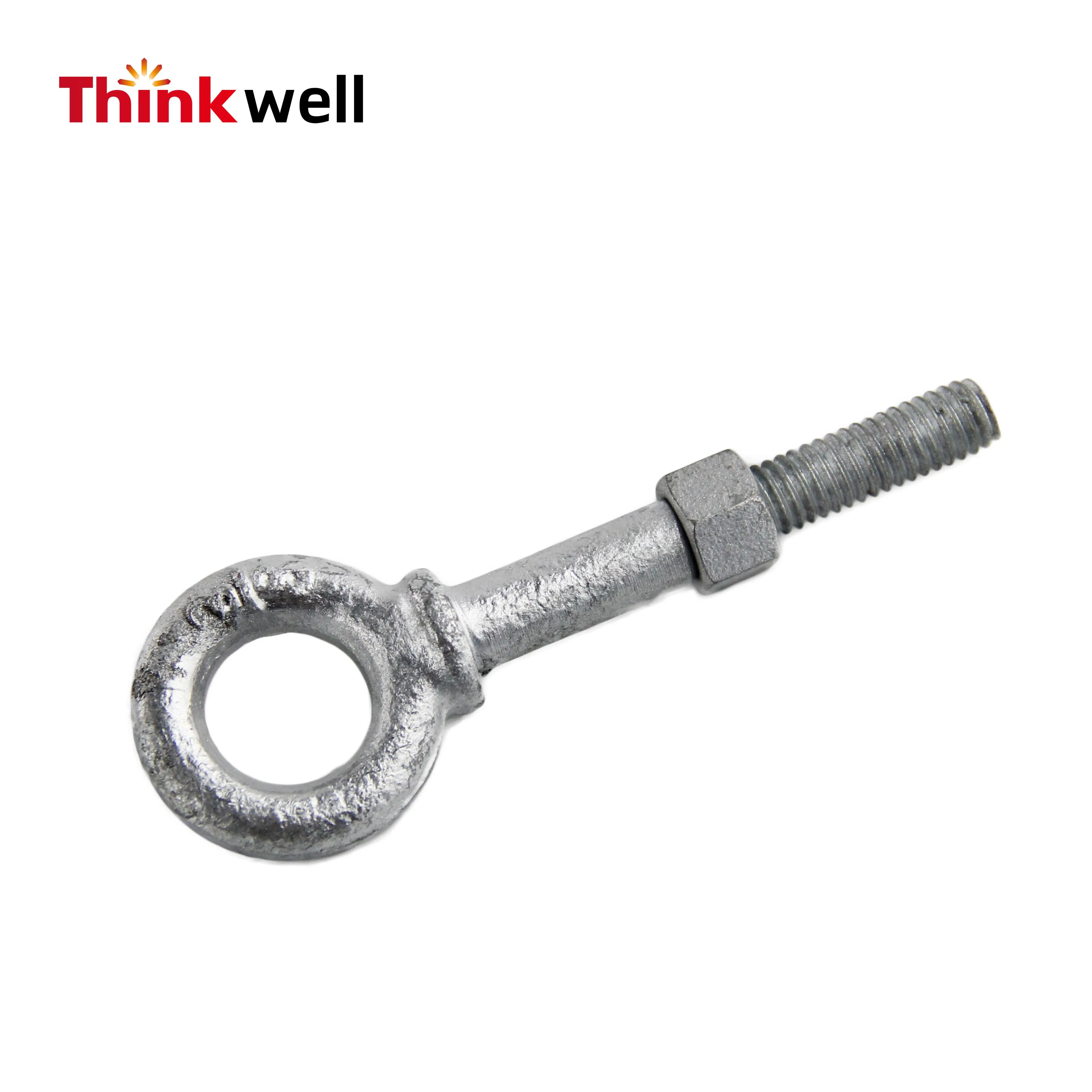 Forged Carbon Steel G277 Screw Eye Bolts with Nut