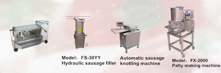 Full Automatic Beef Sauage Tying Blinding Machine