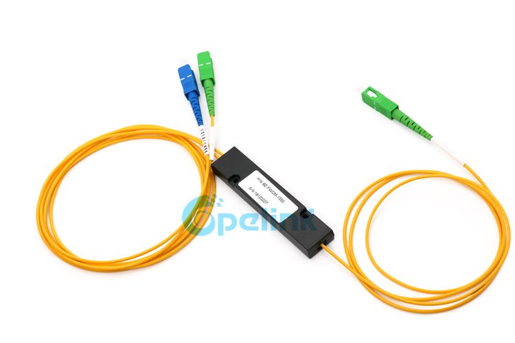 Fwdm Module, Customized Wavelength, 3ports Optical Fwdm with ABS Box Packaging