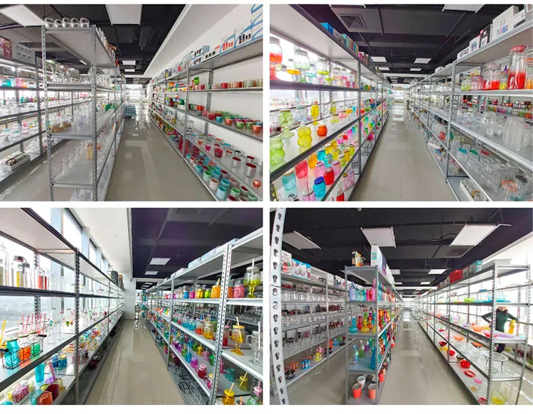 Glass Hurricane Candle Holders