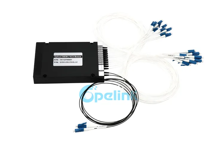 Good Price LC/PC ABS Box 9+1CH G652D, G657A1 Mux /Demux Fiber Optic DWDM