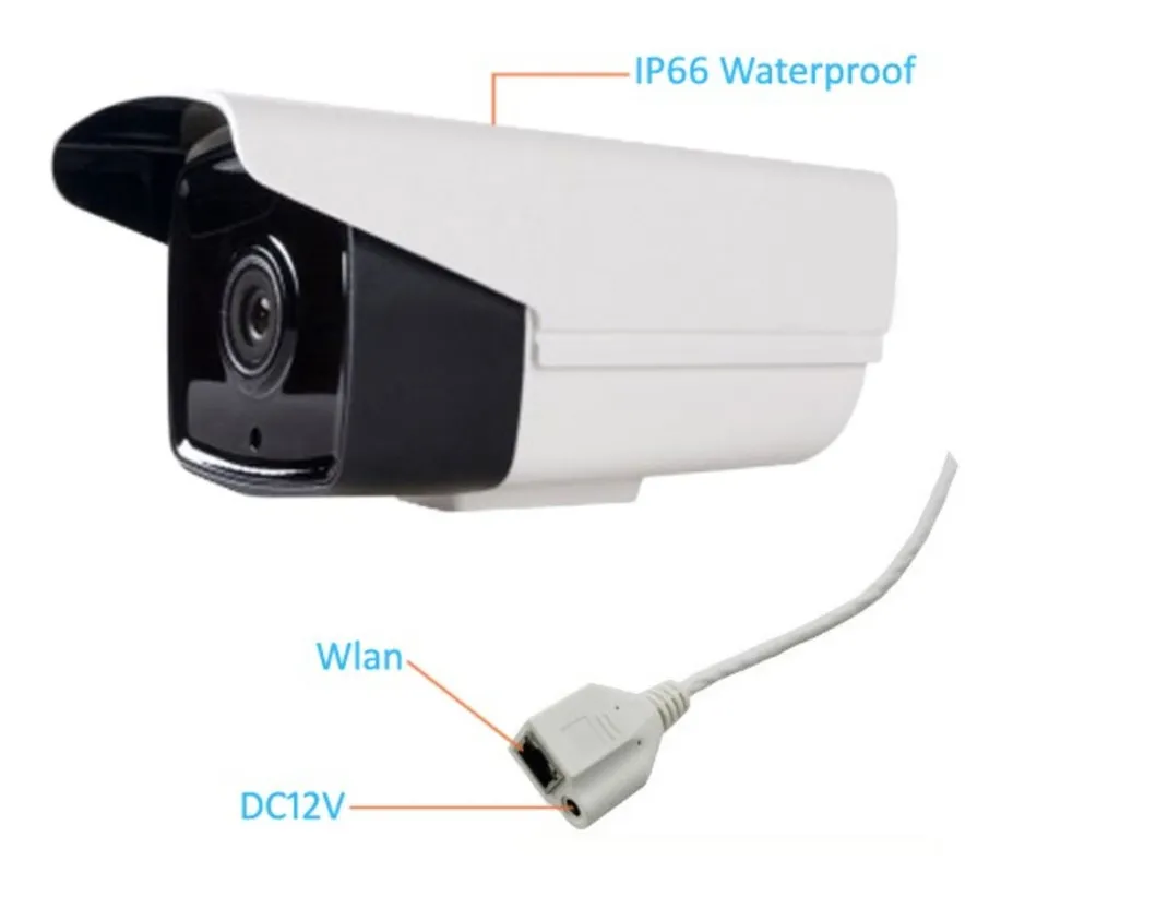 H. 265 2.0MP CCTV Video Surveillance IR Bullet IP HD Camera