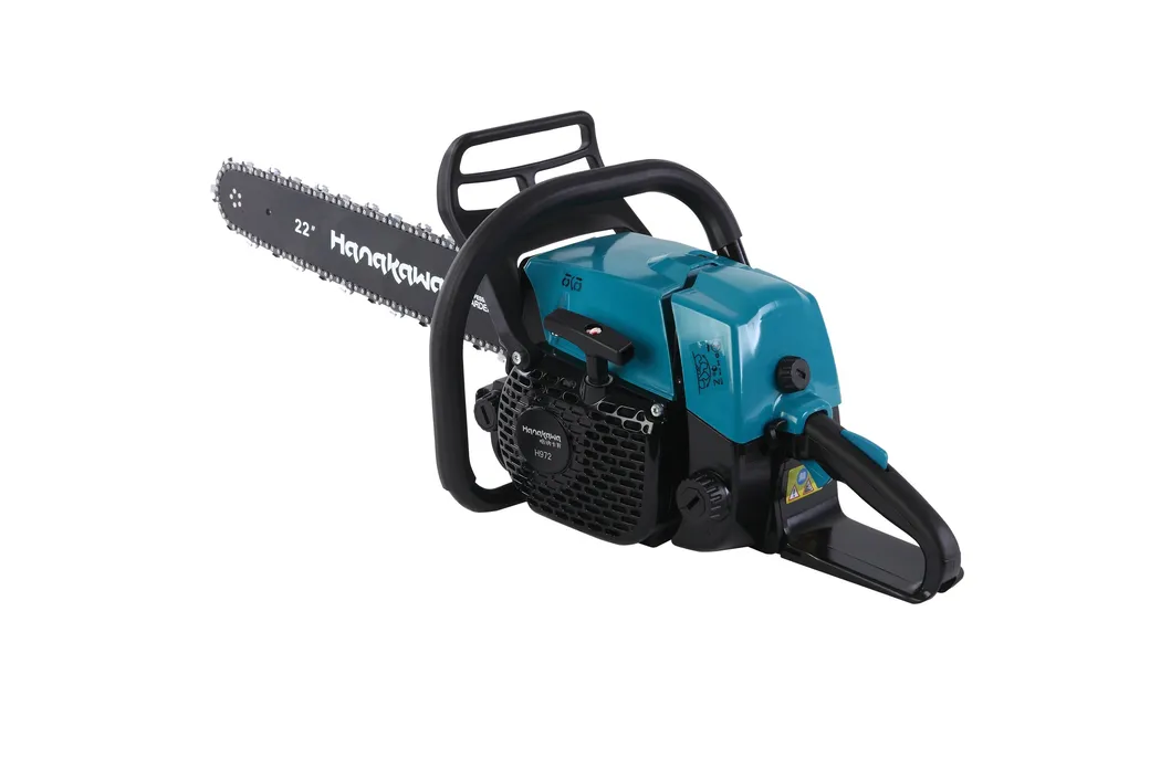 Hanakawa H972 (381) 2-Stroke 72cc Gasoline Chainsaw Popular in Southeast Asia &South Americal Professional Cordless Chainsaw Wood Cutting Grindling Machine