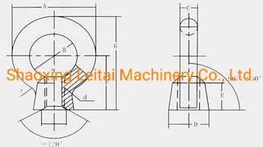 Hardware JIS 1168 Lifting Eye Screw